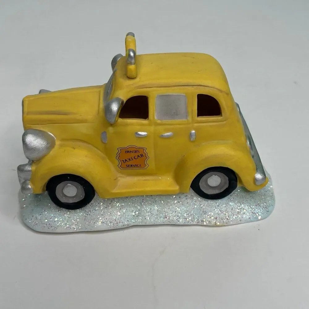 Enesco It's A Wonderful Life Series II ERNIE'S TAXI CAB Vintage 2003 In Box